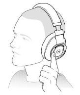 Plantronics - BackBeat PRO 2 - Rueda de volumen Rueda de volumen