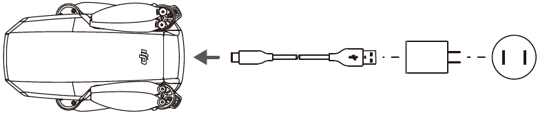 DJI - MAVIC MINI - Connection 2 Conexión 2