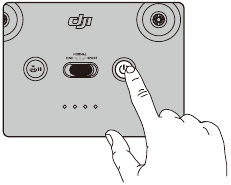 dji - MINI 2 - Comprobación del nivel de batería 2 Comprobación del nivel de batería 2