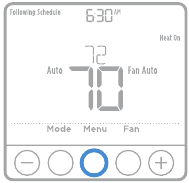 Honeywell - T6 Pro - Ajustar la hora Ajustar la hora