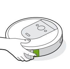 iRobot - Roomba i7 - Limpieza de los sensores de depósito lleno Paso 1 Limpieza de los sensores de depósito lleno Paso 1
