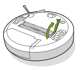 iRobot - Roomba i7 - Limpieza de los cepillos multisuperficie Paso 1 Limpieza de los cepillos multisuperficie Paso 1
