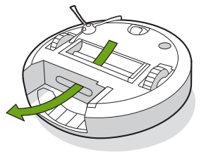 iRobot - Roomba i7 - Limpieza de los cepillos multisuperficie Paso 4 Limpieza de los cepillos multisuperficie Paso 4