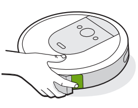 iRobot - Roomba i7 - Vaciado del depósito Paso 1 Vaciado del depósito Paso 1