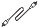 Denon - AVR-S650H - Cable del subwoofer Cable del subwoofer