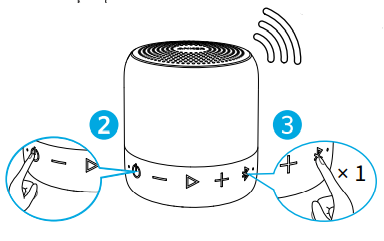 Anker - Soundcore mini 2 - Modo Bluetooth Paso 2 Modo Bluetooth Paso 2