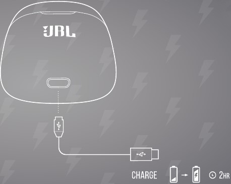 Harman - JBL TUNE 225TWS - CARGA CARGA