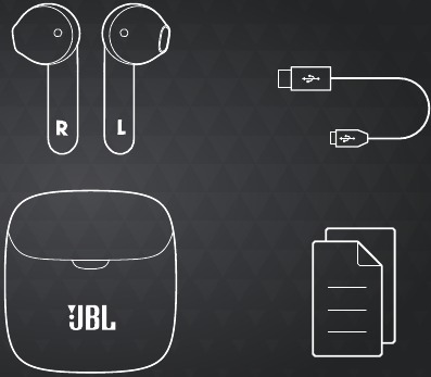 Harman - JBL TUNE 225TWS - QUÉ HAY EN LA CAJA QUÉ HAY EN LA CAJA