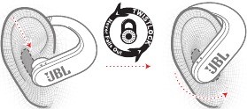 Harman - JBL Endurance Peak II - TECNOLOGÍA TWISTLOCK™ TECNOLOGÍA TWISTLOCK™