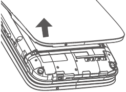 Alcatel - GO FLIP V - Configurando tu teléfono Paso 1 Configurando tu teléfono Paso 1