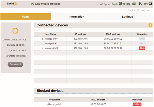Alcatel - LINKZONE 2 - Administrando su punto de acceso móvil Administrando su punto de acceso móvil
