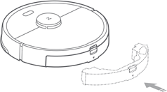 Roborock - S5 Max - Paso 3 para fregar Paso 3 para fregar