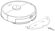 Roborock - S5 Max - Paso 5 para fregar Paso 5 para fregar