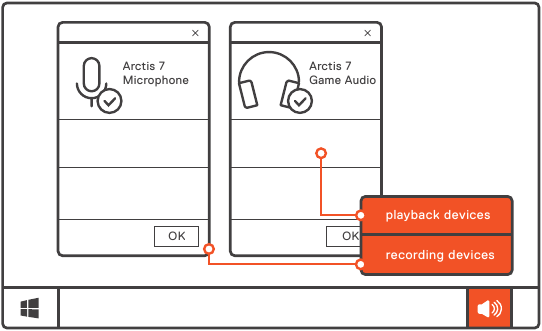SteelSeries - ARCTIS 7 - CONFIGURACIÓN DEL SISTEMA: WINDOWS CONFIGURACIÓN DEL SISTEMA: WINDOWS