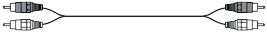 EDIFIER - R1280T - Cable de audio doble RCA a doble RCA Cable de audio doble RCA a doble RCA