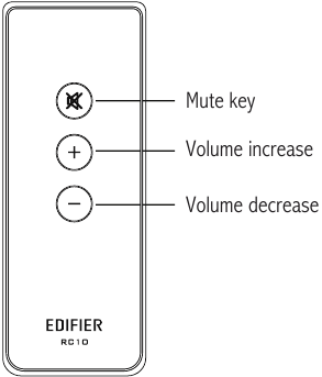 EDIFIER - R1280T - Mando a distancia Mando a distancia