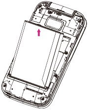 Alcatel - Go Flip 3 - Insertar/Retirar las tarjetas Nano SIM y microSD Paso 3 Insertar/Retirar las tarjetas Nano SIM y microSD Paso 3