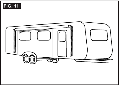 Dometic - 9100 - Determine la Ubicación del Toldo Fig. 11 Determine la Ubicación del Toldo Fig. 11