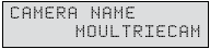 Moultrie - M-880 - Ajuste del nombre de la cámara Ajuste del nombre de la cámara