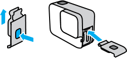 GoPro - HERO7 Silver - REINSTALACIÓN DE LA PUERTA REINSTALACIÓN DE LA PUERTA