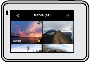 GoPro - HERO7 Silver - USANDO LA VISTA DE GALERÍA USANDO LA VISTA DE GALERÍA