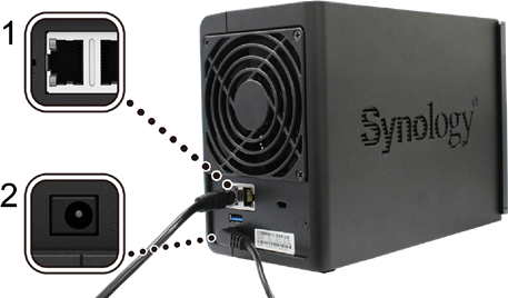 Synology - NAS DS220+ - Paso 1 de puesta en marcha de su Synology NAS Paso 1 de puesta en marcha de su Synology NAS