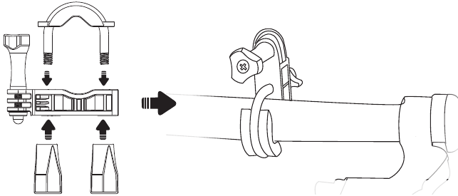 Altec Lansing - Life Jacket 2 - Usando la montura Usando la montura