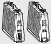 Maytronics - Dolphin M400 - Cartucho con filtros de red (X4) Cartucho con filtros de red (X4)
