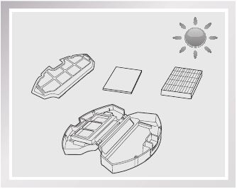 ECOVACS - DEEBOT N79 - Cubo de polvo y filtros Paso 7 Cubo de polvo y filtros Paso 7
