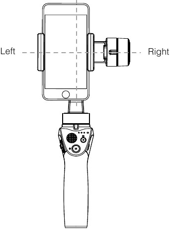 dji - OSMO MOBILE 2 - Montaje del teléfono móvil verticalmente Paso 3 Montaje del teléfono móvil verticalmente Paso 3