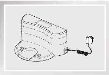 ECOVACS - DEEBOT N79S - Colocación de la Base de Carga Paso 1 Colocación de la Base de Carga Paso 1