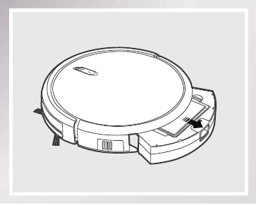 ECOVACS - DEEBOT N79S - Cubo de polvo y filtros Paso 1 Cubo de polvo y filtros Paso 1