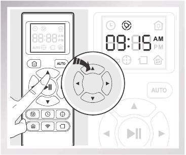 ECOVACS - DEEBOT N79S - Programación de la Hora de Limpieza mediante el Mando a Distancia Paso 2 Programación de la Hora de Limpieza mediante el Mando a Distancia Paso 2