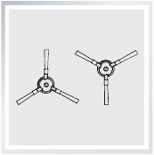 ECOVACS - DEEBOT N79S - Cepillos laterales Cepillos laterales