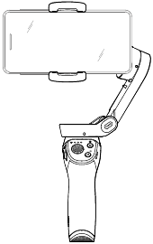 dji - OSMO MOBILE 3 - Modo vertical Modo vertical