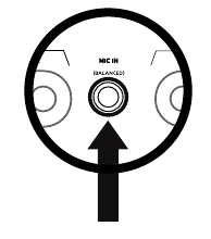Hercules - DJ Control Inpulse 500 - Micrófono (= entrada Mic/Aux 1-2) Paso 1 Micrófono (= entrada Mic/Aux 1-2) Paso 1