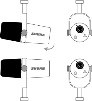 Shure - MV7 - Instrucciones de montaje Instrucciones de montaje