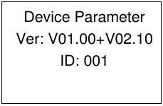 Epever - MT50 - Parámetro del dispositivo Paso 1 Parámetro del dispositivo Paso 1
