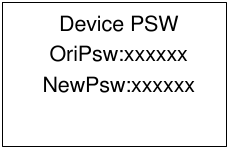 Epever - MT50 - Contraseña del dispositivo Contraseña del dispositivo