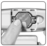 OneTouch - Ultra Mini - Inserte la batería nueva Inserte la batería nueva