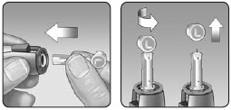 OneTouch - Ultra Mini - Punción y toma de muestras de la yema del dedo Paso 2 Punción y toma de muestras de la yema del dedo Paso 2