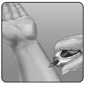 OneTouch - Ultra Mini - Preparación para aplicar la muestra Paso 4 Preparación para aplicar la muestra Paso 4