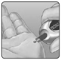 OneTouch - Ultra Mini - Preparación para aplicar la muestra Paso 5 Preparación para aplicar la muestra Paso 5