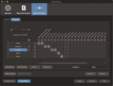 PRESONUS - Quantum 2626 - Configuring Your I/O Step 4 Configuración del paso 4 de su E/S
