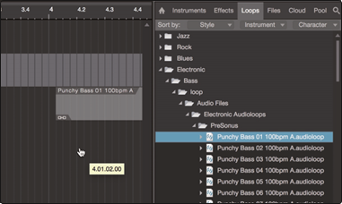 PRESONUS - Quantum 2626 - Drag-and-drop audio and MIDI files. Arrastrar y soltar archivos de audio y MIDI.