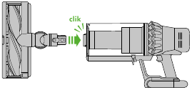 Dyson - v11 outsize - Montaje de tu máquina Paso 2 Montaje de tu máquina Paso 2