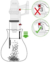 Dyson - v11 outsize - Vaciado del depósito Paso 2 Vaciado del depósito Paso 2