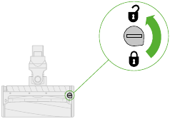 Dyson - v11 outsize - Mantenimiento del cabezal de limpieza con rodillo suave: eliminación de obstrucciones Paso 1 Mantenimiento del cabezal de limpieza con rodillo suave: eliminación de obstrucciones Paso 1