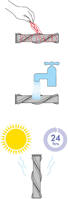 Dyson - v11 outsize - Lavado del cabezal de limpieza High Torque XL Paso 2 Lavado del cabezal de limpieza High Torque XL Paso 2