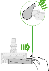 Dyson - v11 outsize - Lavado del cabezal de limpieza Soft roller Paso 2 Lavado del cabezal de limpieza Soft roller Paso 2